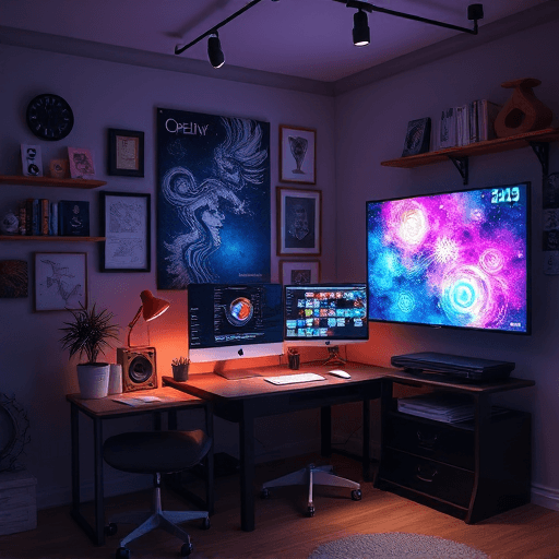 Add a professional team photo or modern office workspace showcasing collaboration and innovation